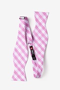 Pasco Pink Self-Tie Bow Tie Photo (1)
