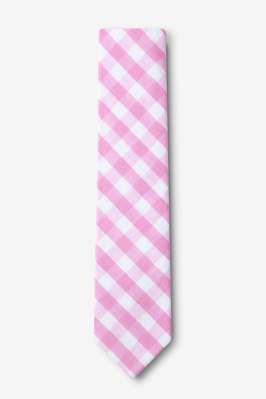 Pasco Pink Skinny Tie Photo (1)