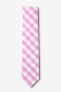 Pasco Pink Skinny Tie Photo (1)