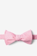 Pink Catalina Self-Tie Bow Tie Photo (0)