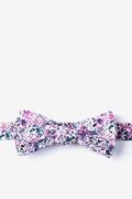 Pollock Pink Batwing Bow Tie Photo (0)