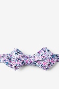 Pollock Pink Diamond Tip Bow Tie Photo (0)