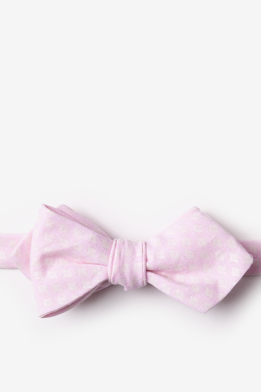 Poway Pink Diamond Tip Bow Tie Photo (0)