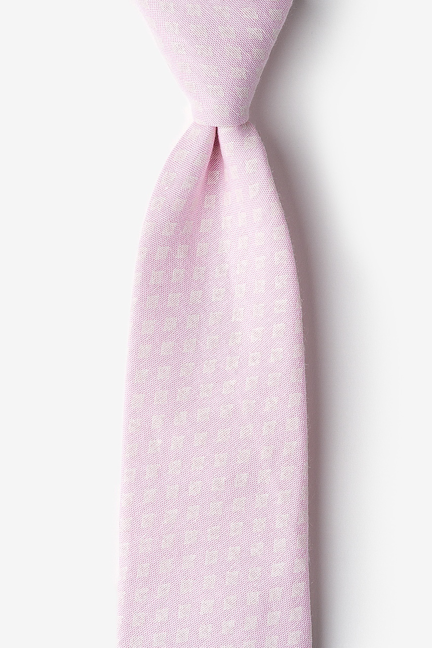 Poway Pink Extra Long Tie Photo (0)