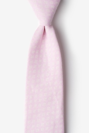 _Poway Pink Extra Long Tie_