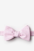 Poway Pink Self-Tie Bow Tie Photo (0)
