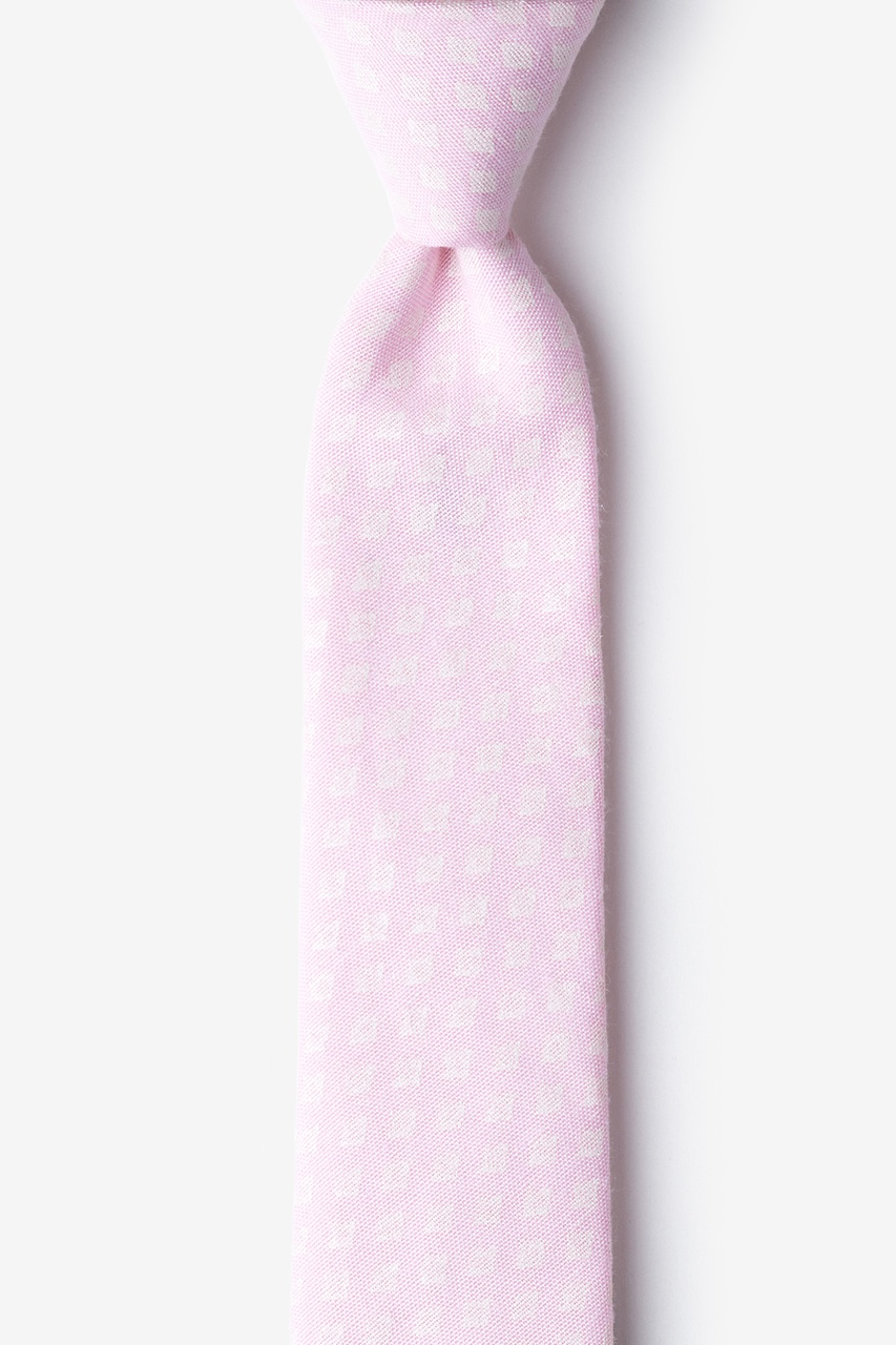 Poway Pink Skinny Tie Photo (0)