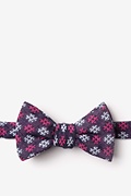 Roseburg Pink Self-Tie Bow Tie Photo (0)