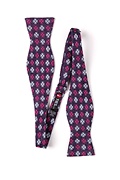 Roseburg Pink Self-Tie Bow Tie Photo (1)