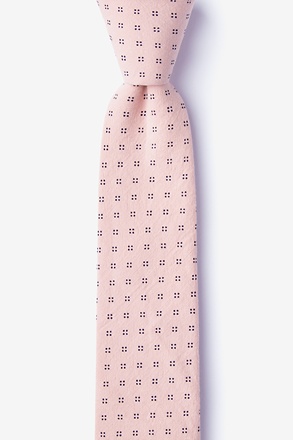 _Ross Pink Skinny Tie_