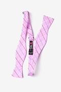 Seattle Pink Skinny Bow Tie Photo (1)