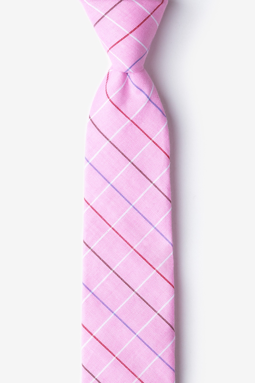 Seattle Pink Skinny Tie Photo (0)