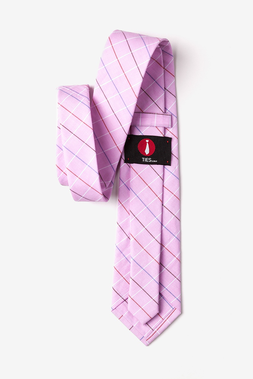 Pink Cotton Seattle Tie