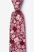 Sochi Pink Extra Long Tie Photo (0)