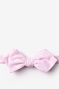 Yakima Pink Diamond Tip Bow Tie Photo (0)
