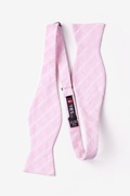 Yakima Pink Self-Tie Bow Tie Photo (1)
