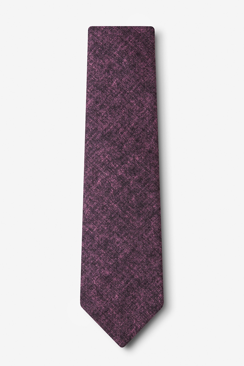 Yuma Pink Extra Long Tie Photo (1)