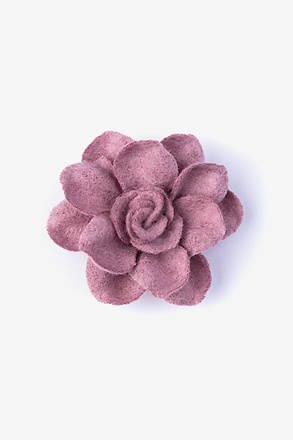 _Begonia Pink Lapel Pin_