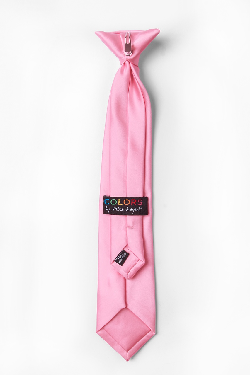 Pink Frosting Clip-on Tie For Boys Photo (1)