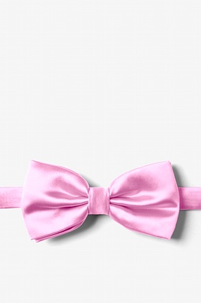 Pink Frosting Pre-Tied Bow Tie