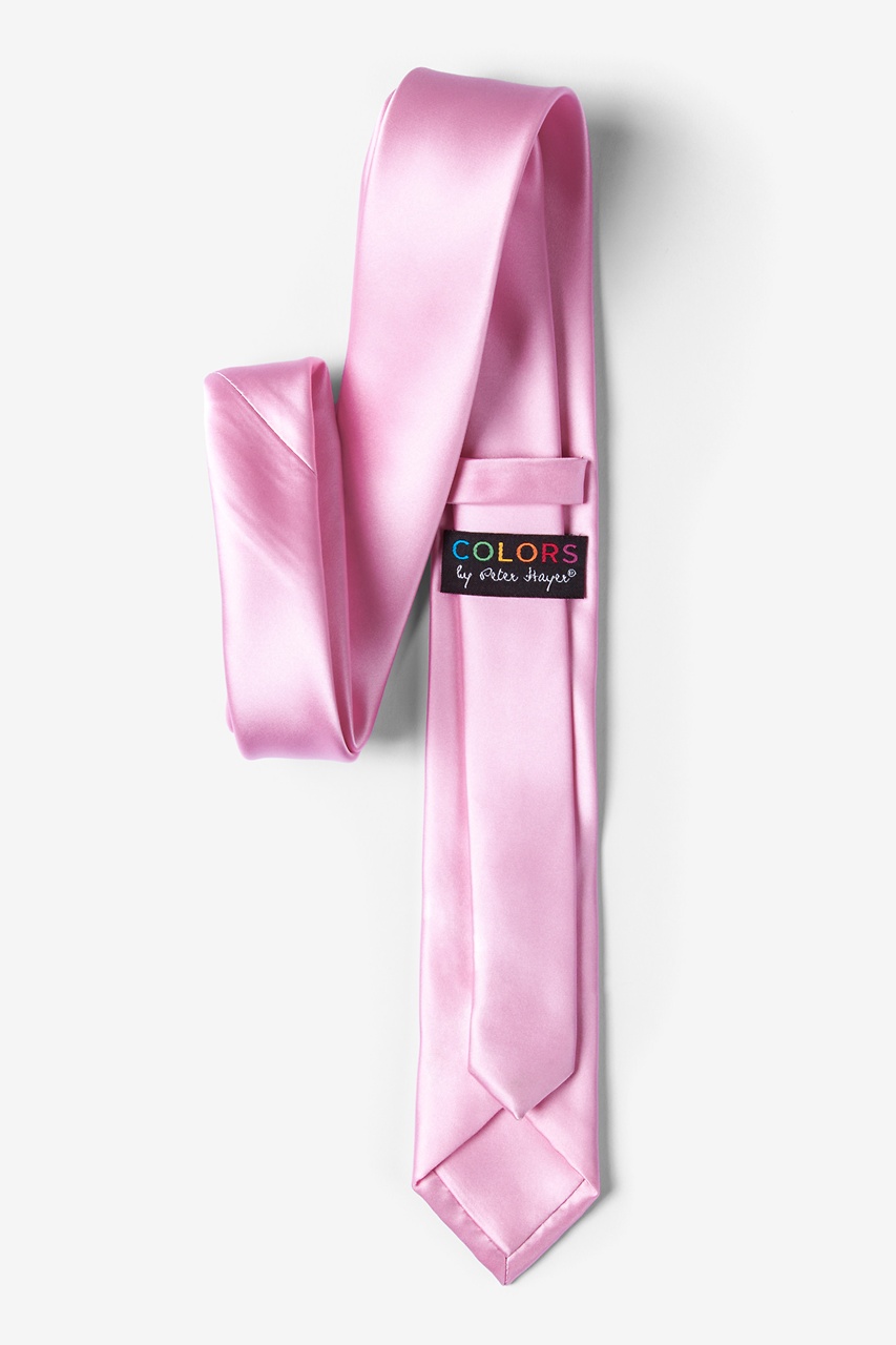 Pink Frosting Skinny Tie Photo (2)