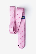 Breast Cancer Ribbon Pink Skinny Tie Photo (1)