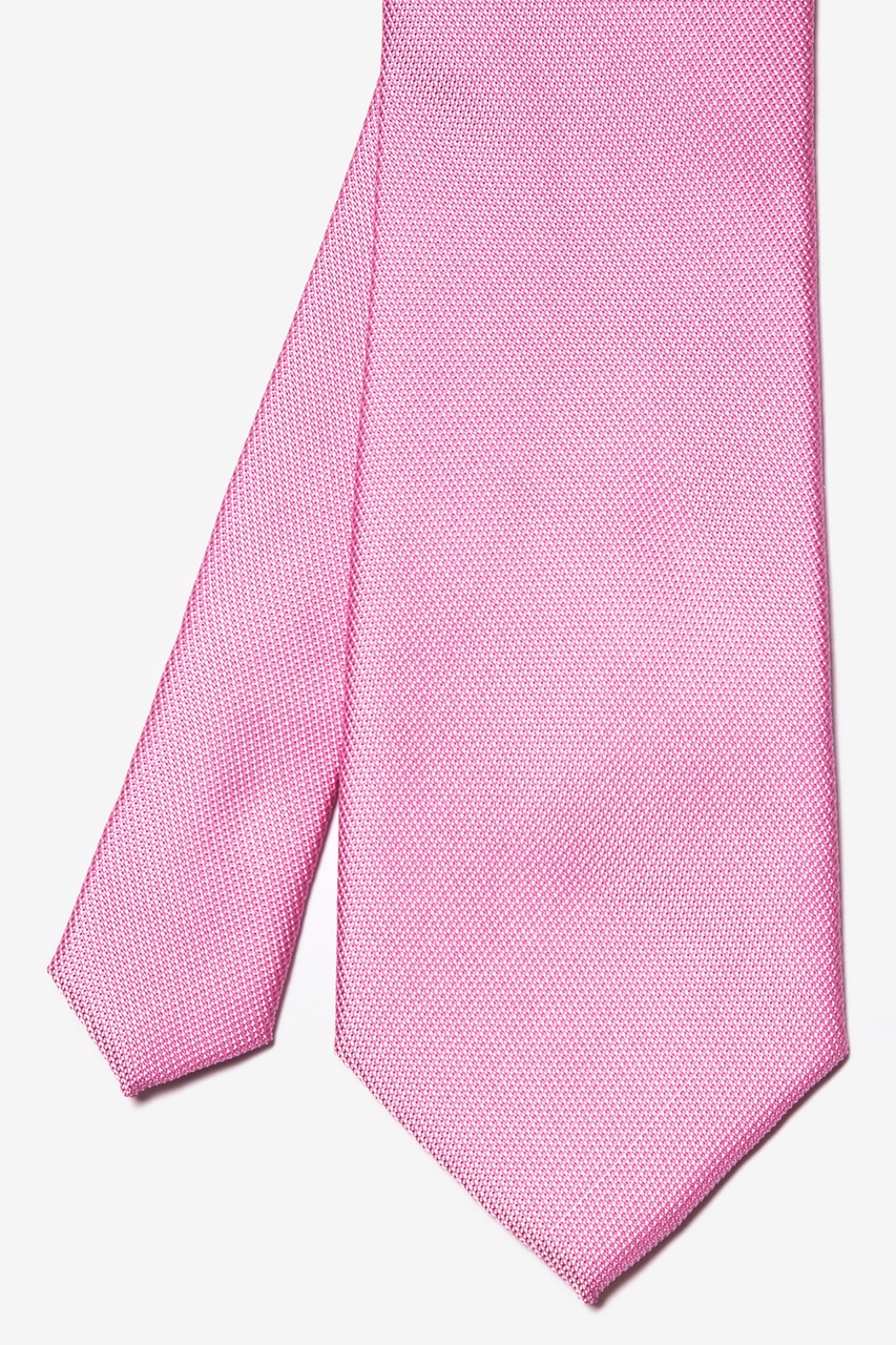 Pink Icing Textured Long Tie | Ties.com