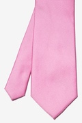Pink Icing Textured Extra Long Tie Photo (1)