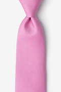 Pink Icing Textured Extra Long Tie Photo (0)