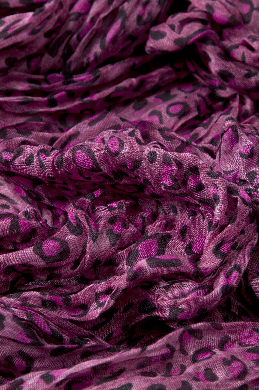 Pink Big Cats Leopard Scarf Photo (0)