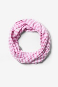 Carnival Stripe Pink Infinity Scarf Photo (1)