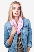 Carnival Stripe Pink Infinity Scarf Photo (0)