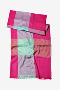 Pink Check Mate Scarf Photo (0)