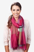 Pink Check Mate Scarf Photo (2)