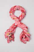 Pink Flight of the Butterflies Scarf Photo (2)