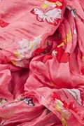 Pink Flight of the Butterflies Scarf Photo (0)