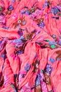 Pink Floral Garden Scarf Photo (0)