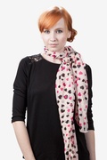 Pink Niagara Hearts Scarf Photo (0)