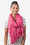 Pink Safi Studded Scarf Photo (1)