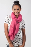 Pink Safi Studded Scarf Photo (3)