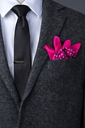 Sammy Pink Pocket Square Photo (2)