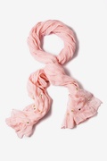 Pink Tell Me About It Stud Scarf Photo (0)