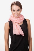 Pink Tell Me About It Stud Scarf Photo (3)