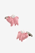When Pigs Fly Pink Cufflinks Photo (0)