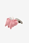 When Pigs Fly Pink Cufflinks Photo (1)