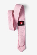 Pink Chamberlain Check Skinny Tie Photo (1)