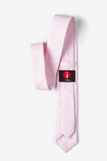 Pink Kensington Seersucker Skinny Tie Photo (1)