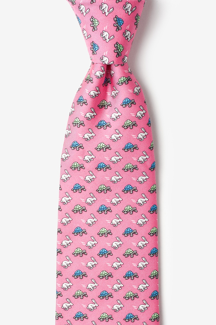 Bad Hare Day Pink Tie Photo (0)