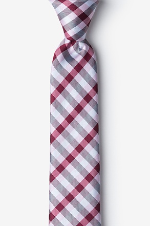 Bora Bora Pink Skinny Tie