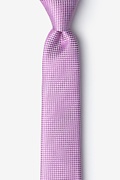 Borneo Pink Skinny Tie Photo (0)